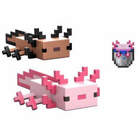 Axolotls 15th Anniversary Minecraft Action Figure 3"