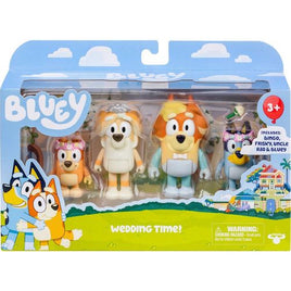 Bluey & Friends Wedding Time Figure Set 2"