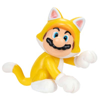 Cat Mario Super Mario Nintendo Action Figure 2.5"