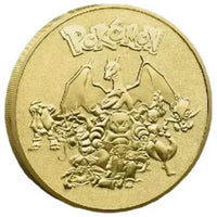 Pokemon Charizard Collectible Metal Coin