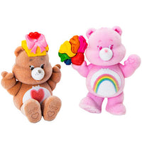 Cheer and Tenderheart Bear Care Bears Flocked 3" 2-pack