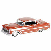 1955 Chevrolet Bel Air Red California Lowriders Greenlight 1/64 Series 5