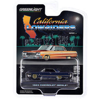 1963 Chevy Impala Purple California Lowriders Greenlight 1/64 Series 5