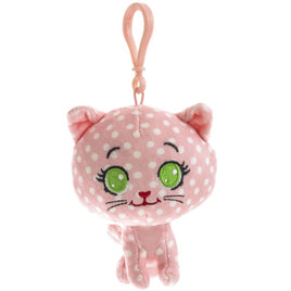 Custard Strawberry Shortcake Plush Dangler 4"