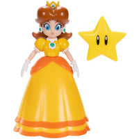 Daisy with Super Star Super Mario 4" Nintendo Action Figure