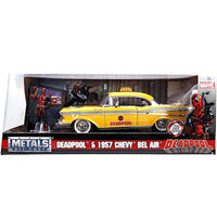 Deadpool & 1957 Chevolet Bel Air Taxi Jada 1/24