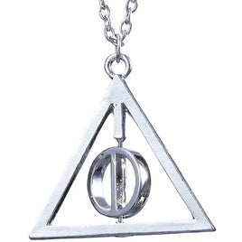 Harry Potter Xeno Lovegood's Deathly Hollows Necklace