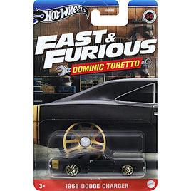 Fast & Furious Dom Toretto '68 Dodge Charger Hot Wheels Diecast 1/64