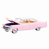 Elvis 1955 Cadillac Fleetwood Pink Greenlight 1/64