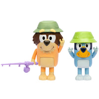 Bluey and Grandad Fishing with Grandad Bluey & Friends Figure Set 2"