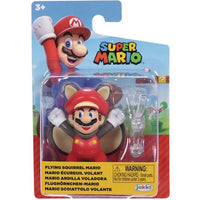 Flying Squirrel Mario Super Mario Nintendo Action Figure 2.5"