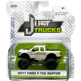 Jada Just Trucks 2017 Ford F-150 Raptor White Diecast 1/64