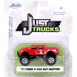 Jada Just Trucks '11 Ford F-150 Raptor SVT Red Diecast 1/64