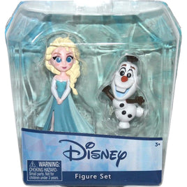 Elsa and Olaf Disney Pixar Figure 2pk 3"