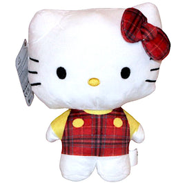 Hello Kitty Plaid Holiday Plush 8"