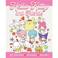 Hello Kitty Poster Book 8.5" X 11" (12 Posters)