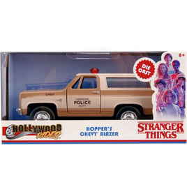 Hopper's Chevy Blazer Stranger Things Jada 1/32 Diecasr