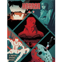 Horror Poster Book 8.5" X 11" (12 Posters)