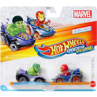 Hulk vs. Iron Man Hot Wheels Racer Verse Diecast Vehicle 1:64