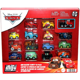 Disney Cars Diecast Mini Racers 15 Pack with Mack