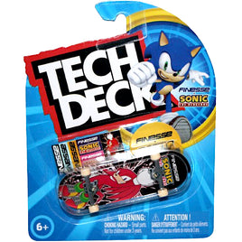 Knuckles Sonic the Hedgehog Finesse Tech Deck Fingerboard