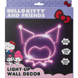 Kuromi Hello Kitty Light-Up Wall Decor