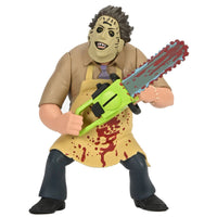 Leatherface Bloody The Texas Chainsaw Massacre Toony Terrors Action Figure 6"