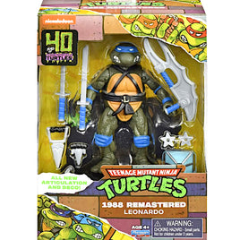 Leonardo Teenage Mutant Ninja Turtles 40th Anniversary Figure 4.5"