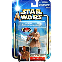 Mace Windu Star Wars Attack of The Clones Figure 3.75"