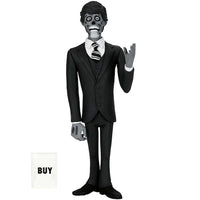 Male alien They Live Silver Screen Toony Terrors Action Figure 6"