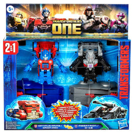 Transformers One Optimus Prime vs. Megatron Action Figure Set 2"