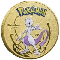 Pokemon Mewtwo Collectible Metal Coin