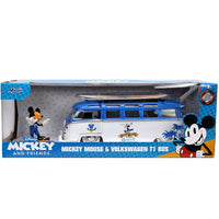 Mickey Mouse & Volkswagen T1 Bus 1/24 Diecast