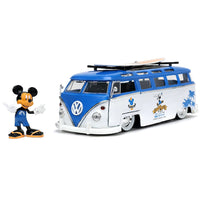 Mickey Mouse & Volkswagen T1 Bus 1/24 Diecast