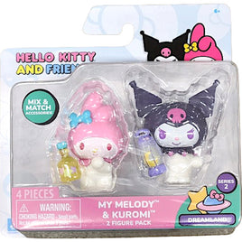 Hello Kitty & Friends Dreamland My Melody & Kuromi 2.5"