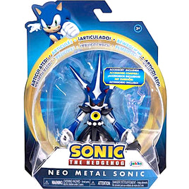 Neo Metal Sonic with Electric Wand Sonic the Hedgehog Action Figure 4"