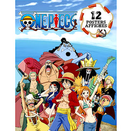 One Piece Poster Book 8.5" X 11" (12 Posters)