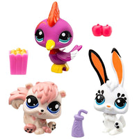 Littlest Pet Shop Park Pets Trio Set 2.5"