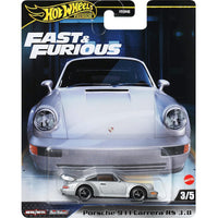 Fast & Furious Porsche 911 Carrera Hot Wheels Premium Diecast 1/64