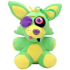 Radioactive Foxy Five Nights At Freddy's 5" Plush Backpack Clip