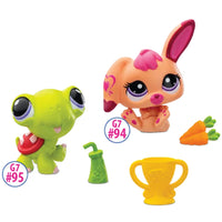 Relay Racers Littlest Pet Shop Pet Pair 2.5" (Turtle & Rabbit)