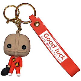 Sam with Bag Trick or Treat Keychain 2.5"