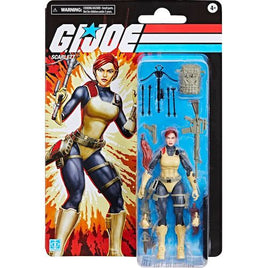 G.I. Joe Classified Scarlett Retro Cardback Action Figure 6"