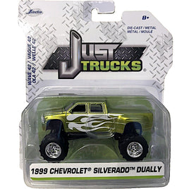 Jada Just Trucks 1999 Chevrolet Silverado Dually Diecast 1/64