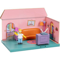 The Simpsons Living Room Diorama Playset for 2.5" Figures