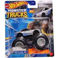 Fast & Furious Skyline Hot Wheels Monster Trucks 1/64