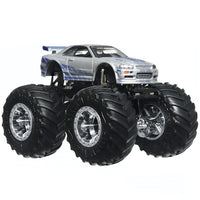 Fast & Furious Skyline Hot Wheels Monster Trucks 1/64