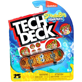 Spongebob Squarepants Pineapple Santa Cruz Tech Deck Fingerboard