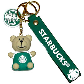 Starbuck's Bear Keychain 2.5"