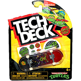 TMNT Raphael Santa Cruz Tech Deck Fingerboard